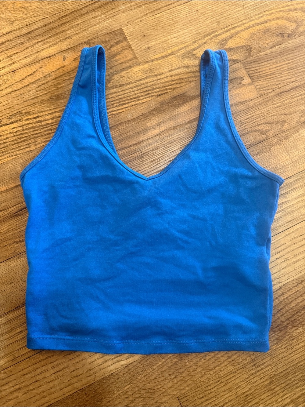 Hollister tank bright blue